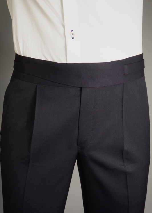 Navy blue formal trouser